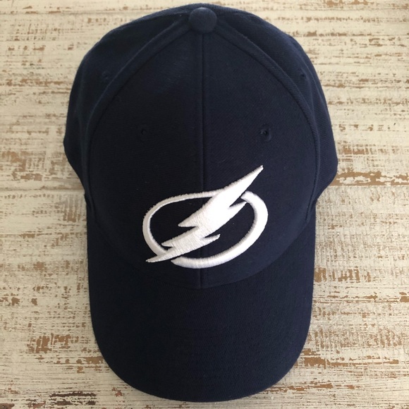 adidas Accessories Fitted Dark Blue Tampa Bay Lightning Hat Poshmark